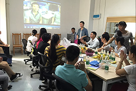 销售部参加圈战