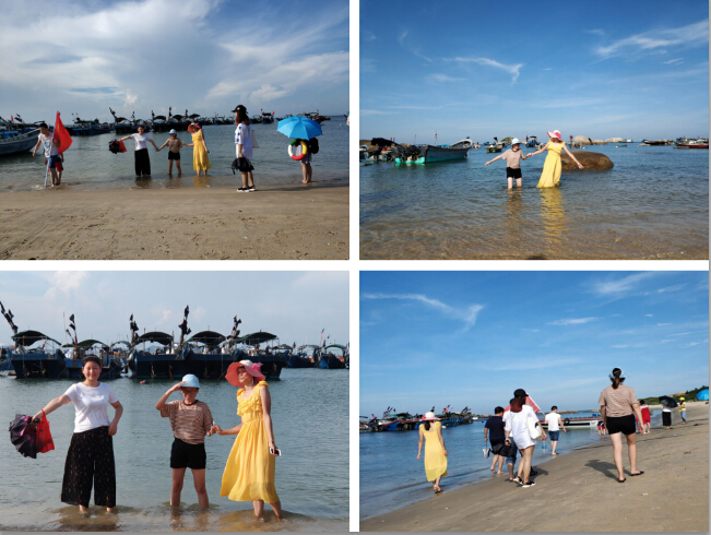 海边合影 海边合影