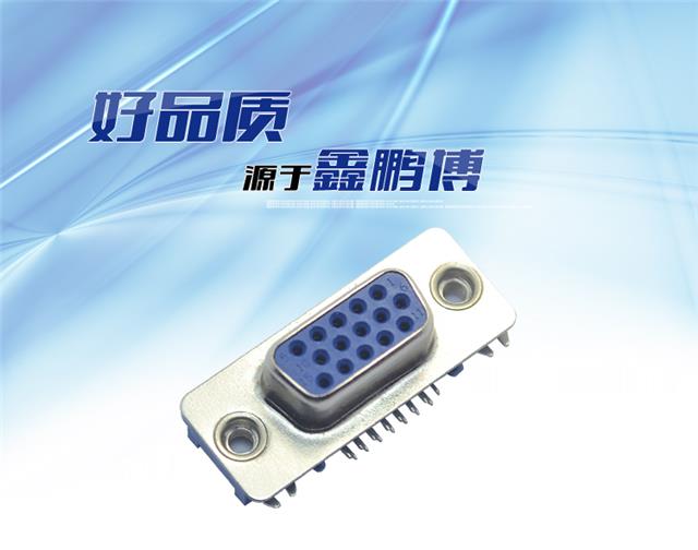 DMRH-15P 母头 三排 前8后7 沉板式连接器