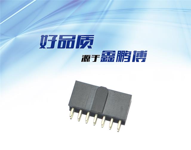 2.54间距双排直插带凸点Y型排母连接器