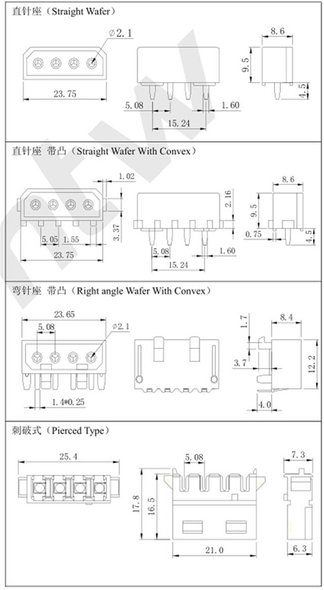 直针弯针座规格图 直针弯针座规格图