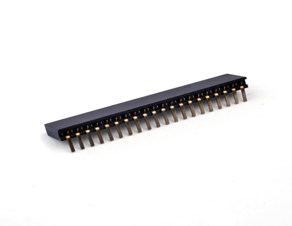 2.0单排立贴排母连接器 2.0单排立贴排母连接器