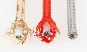 聚酯纤维编织材料的数据线 聚酯纤维编织材料的数据线