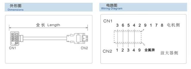 三菱伺服编码线外形图电路图 三菱伺服编码线外形图电路图