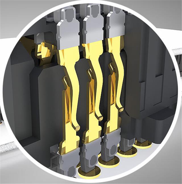 连接器高速微间距互连