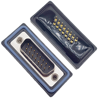 D-SUB-15P公头180度插板式防水車針4.0mm(Z)卯釘 卯後殼 D-SUB-15P公头180度插板式防水車針4.0mm(Z)卯釘 卯後殼