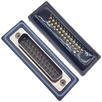 D-SUB-25P公头180度插板式防水車針4.0mm(Z)卯釘 卯後殼 D-SUB-25P公头180度插板式防水車針4.0mm(Z)卯釘 卯後殼