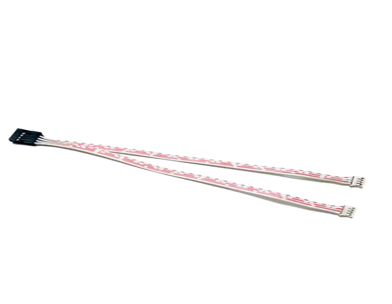 2.54杜邦2x5连接PH2.0-4P红白排线 2.54杜邦2x5连接PH2.0-4P红白排线