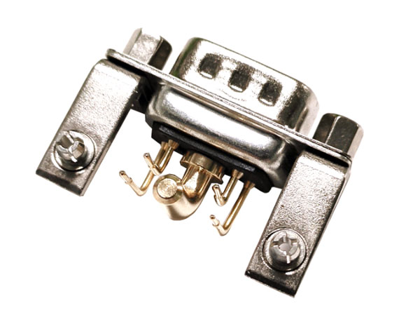 大电流 5W1 公头 弯插板 前锁螺母 带支架 黑胶连接器 大电流 5W1 公头 弯插板 前锁螺母 带支架 黑胶连接器