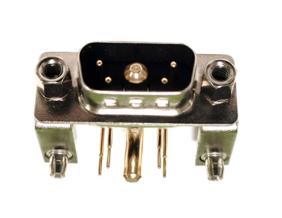 大电流 5W1 公头 弯插板 前锁螺母 带支架 黑胶连接器 大电流 5W1 公头 弯插板 前锁螺母 带支架 黑胶连接器