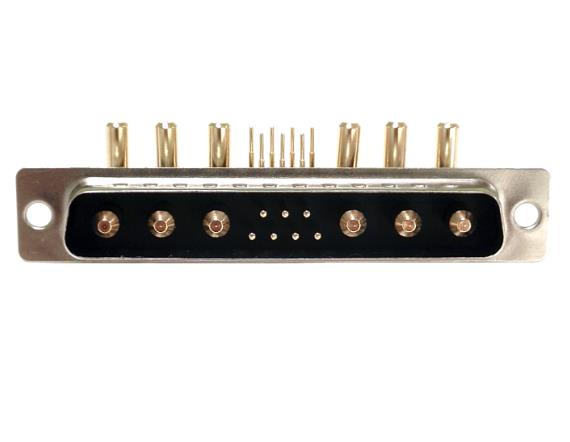 大电流 13W6 公头 弯插板 黑胶连接器 大电流 13W6 公头 弯插板 黑胶连接器