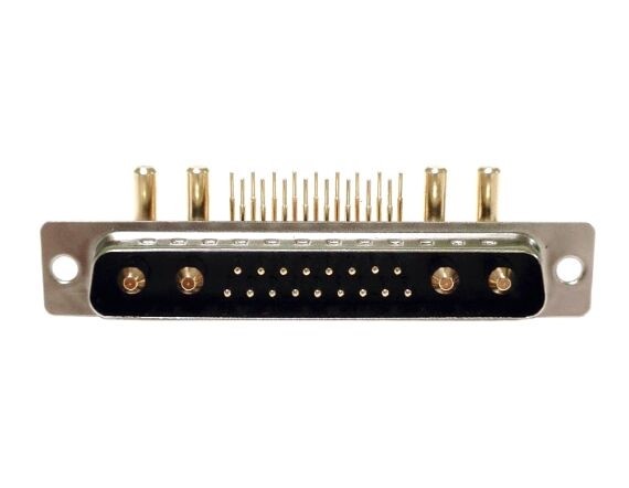 大电流 21W4 公头 弯插板 黑胶连接器 大电流 21W4 公头 弯插板 黑胶连接器