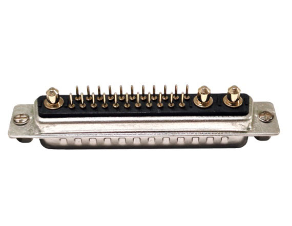 大电流 25W3 公头 直插板 前铆螺母 黑胶连接器 大电流 25W3 公头 直插板 前铆螺母 黑胶连接器