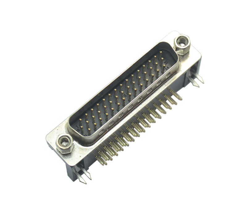 DMRH-44P 公头 三排 叉锁 镀金