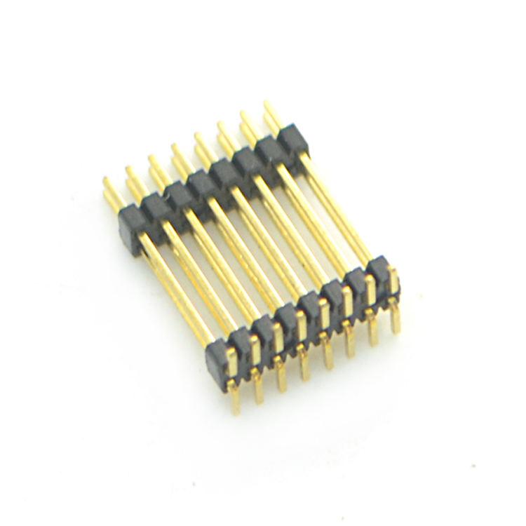 1.27间距 双排 双塑 SMT 排针