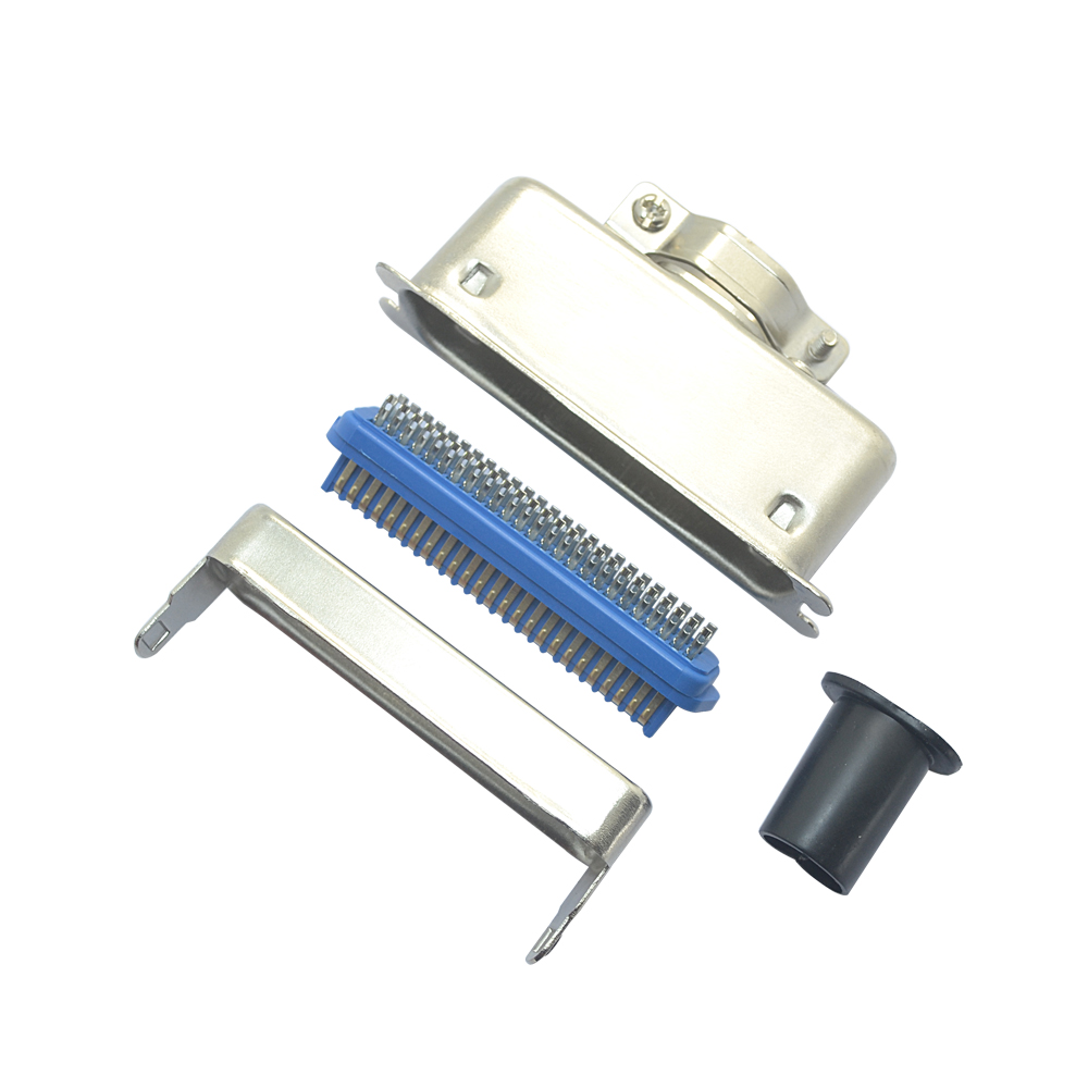 57-50P公单芯焊线式+大铁壳