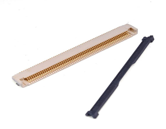0.5-FPC连接器 翻盖式镀金 0.5-FPC连接器 翻盖式镀金