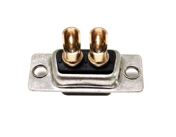 大电流 2W2 母头 焊线式 光孔 黑胶连接器 大电流 2W2 母头 焊线式 光孔 黑胶连接器