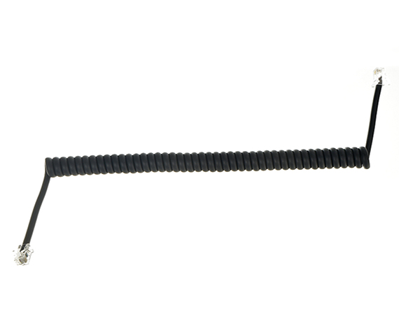 弹簧线4P电话线 用于航空工业设备0. 5M 1M 1.5M