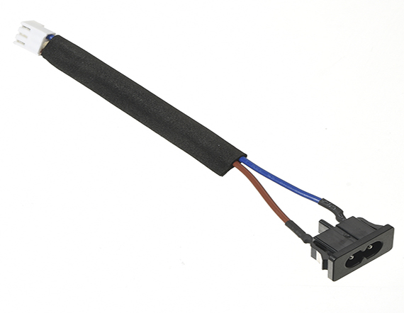 VH3.96-3PAC电源插座 AC-027 8字梅花端子线 VH3.96-3PAC电源插座 AC-027 8字梅花端子线